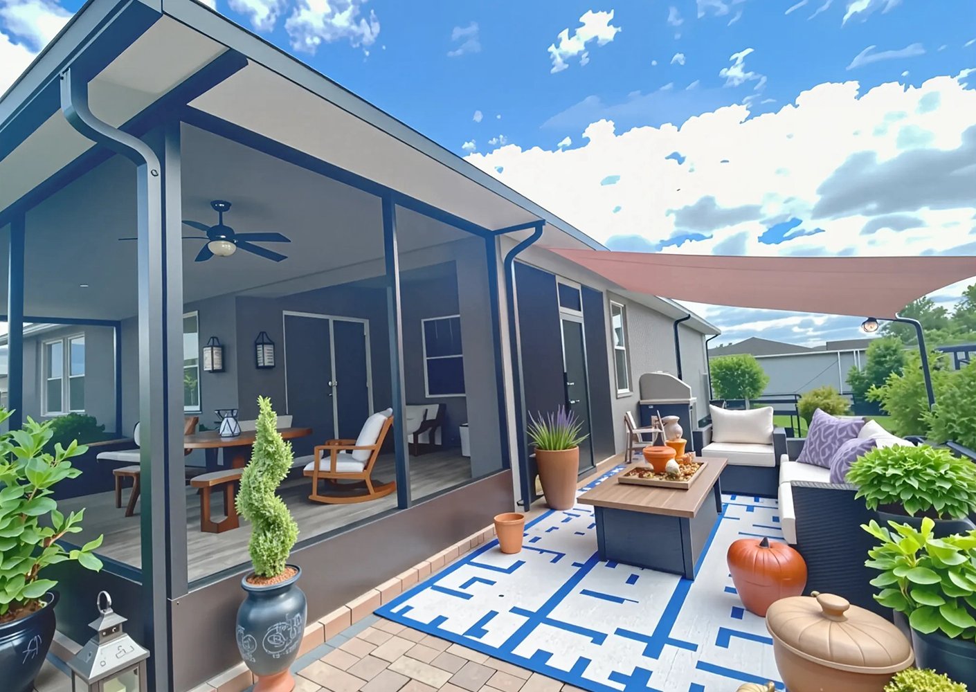 GRACO-Paver-Patio-and-Screen-room-Fall-Decor GRACO-Paver-Patio-and-Screen-room-Fall-Decor