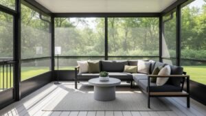 Outdoor screen room